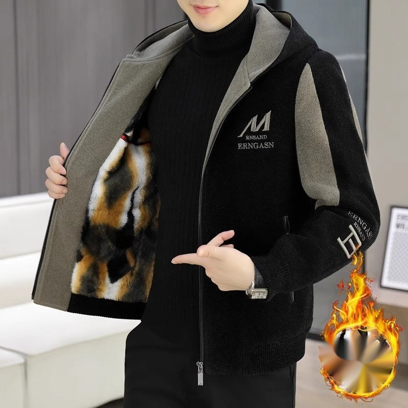 Men's Casual Stand Collar Coat
