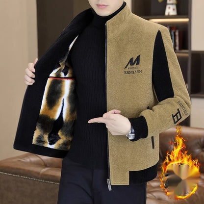 Men's Casual Stand Collar Coat