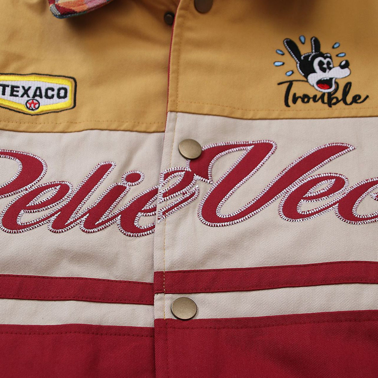 Men's Retro Polo Collar Jacket