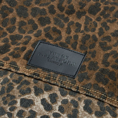 Vintage Leopard Print Jacket