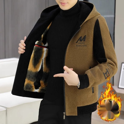 Men's Casual Stand Collar Coat