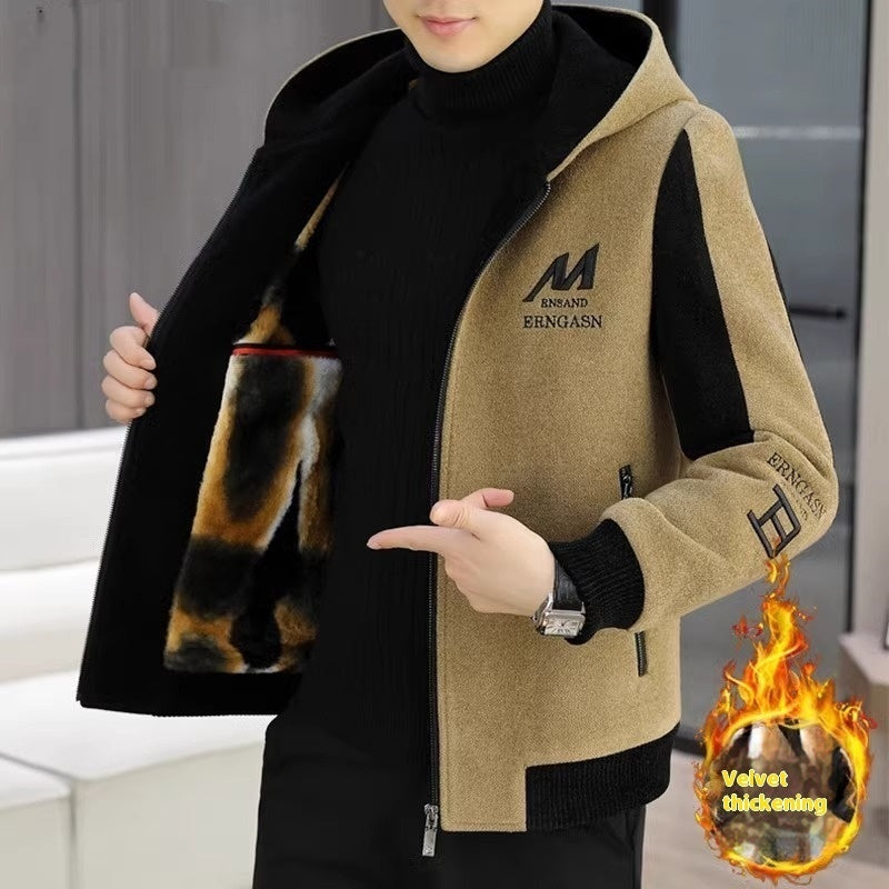 Men's Casual Stand Collar Coat